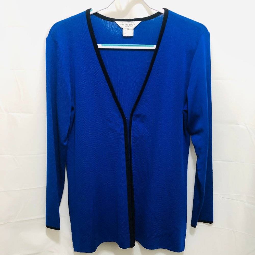 Exclusively Misook Petite Open Front Jacket,Sz M - image 1